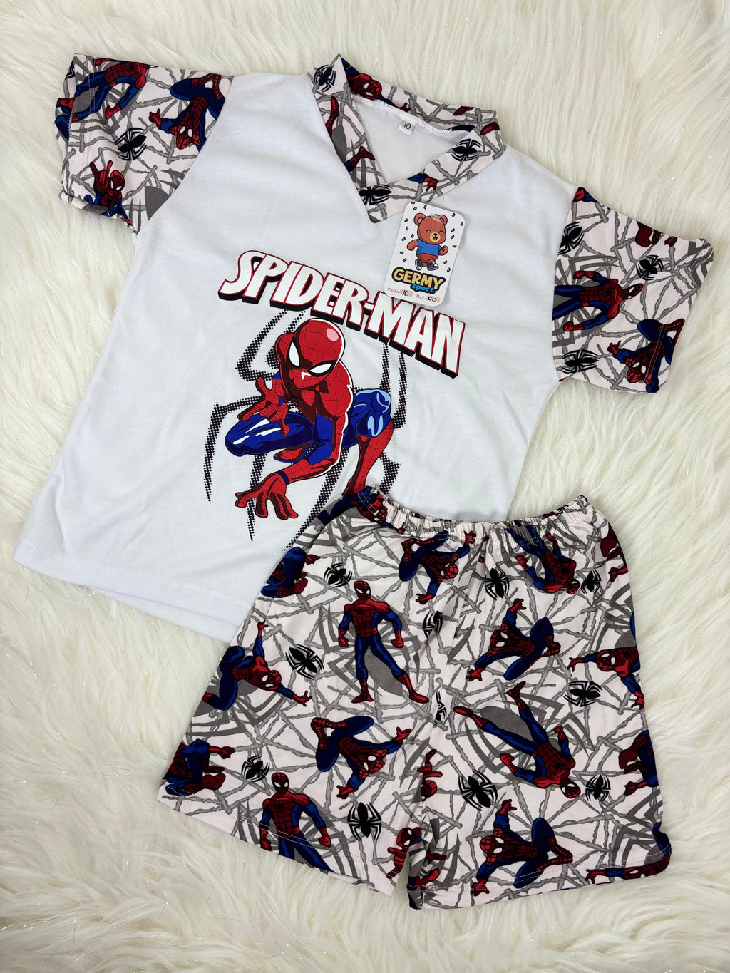 PIJAMA MANGA CORTA SPIDER MAN