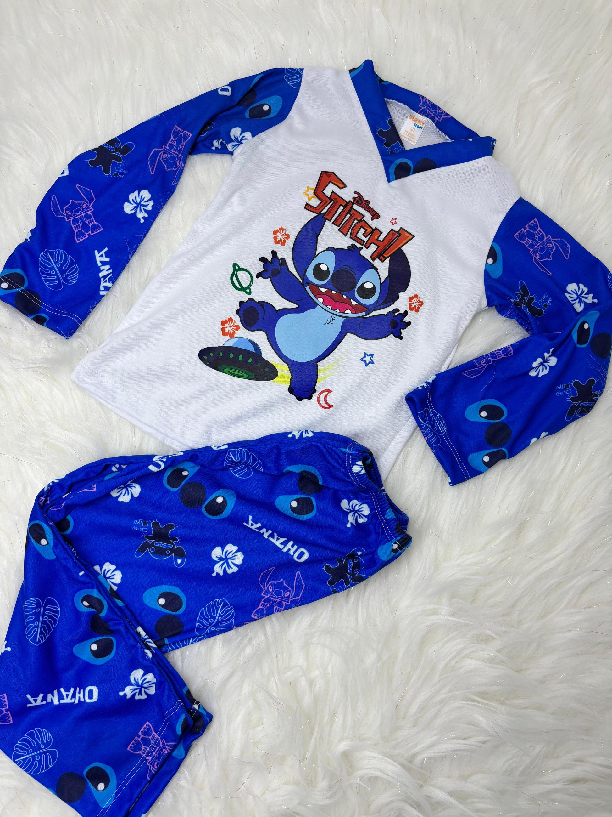 PIJAMA STITCH NIÑO