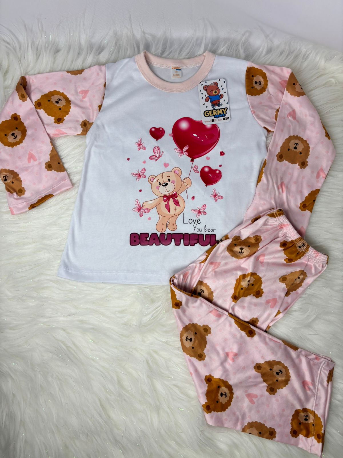 PIJAMA DE OSO